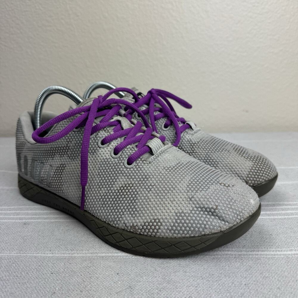 Nobull Butterfly Camo Outlook Athletic Gym Trainer Low CrossFit Gray M 8/W 9.5